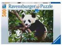 Ravensburger Puzzle Ravensburger Puzzle 16989 Pandabär 500 Teile Puzzle, 500