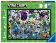 Ravensburger Puzzle 1000 Teile Ravensburger Puzzle Minecraft Mobs 17188, 1000