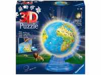 Ravensburger 3D Puzzle Kinderglobus mit Licht 180 Teile