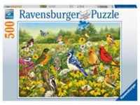 Ravensburger Puzzle Ravensburger Puzzle 16988 Vogelwiese 500 Teile Puzzle, 500