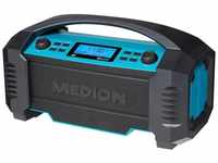 Medion® Medion E66050 MD43320 DAB+ Bluetooth 5.0 Li-Ion Akku Baustellenradio