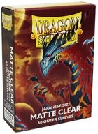 Arcane Tinmen Sammelkarte 60 Japanese Size Matte Clear Outer Sleeves - Clear...