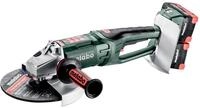 metabo Akku-Winkelschleifer WPB 36-18 LTX BL 24-230 Quick, max. 6600 U/min, 4 x 8 Ah