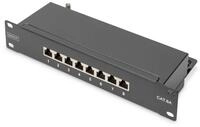 Digitus CAT 6A, Klasse E Patch Panel, geschirmt, schwarz Netzwerk-Switch