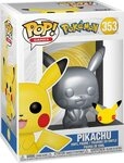 Funko Spielfigur Pokemon - Pikachu 353 25 Years Metalic Pop!