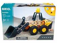 BRIO® Spiel, Brio Spielzeug Bausystem Builder Volvo Frontlader 57 Teile 34598