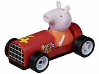 Carrera First Auto Race Peppa Pig rot