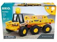 BRIO® Spiel, Brio Spielzeug Bausystem Builder Volvo Muldenkipper 54 Teile 34599