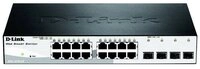 D-Link Managed Smart Switch (20 Ports, davon 16 x 10/100/1000 DGS-1210-20/E