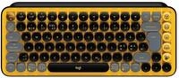Logitech POP Keys Kabellose mechanische Tastatur-personalisierbaren Emoji-Taste