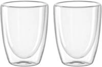 LEONARDO Gl&auml;ser-Set DUO, 2-tlg., Borosilikatglas, doppelwandig, 2-teilig