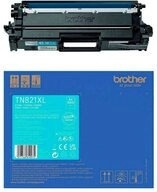 Brother Tonerkartusche 1 Tonerkartusche TN-821XL ca. 9.000 Seiten - cyan, (1-St)