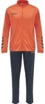 hummel Trainingsanzug hmlPROMO Poly (Jacke und Hose) orange/anthrazitgrau Herren