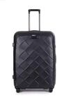 Stratic Koffer Leather and More - 4-Rollen-Trolley 76 cm L (matt black), 4...
