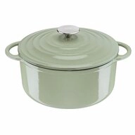 Tefal Kochtopf Lov Hellgr&uuml;n &Oslash; 25 cm, Gusseisen
