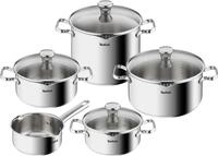 Tefal Topf-Set Duetto Induktion, robust und hochwertig, Induktions T&ouml;pfe Set,