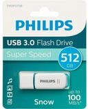 Philips USB Stick 512GB Speicherstick Snow wei&szlig; USB 3.0 USB-Stick