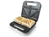 KORONA 3-in-1-Sandwichmaker 47018, XXL, Edelstahl, wechselbare Platten, Antihaft