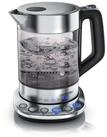 Arendo Wasserkocher aus Glas & Edelstahl, Temperatureinstellung, Basisstation,