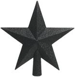 Kaemingk Christbaumspitze, Christbaumspitze Stern mit Glitzer 19cm Kunststoff,