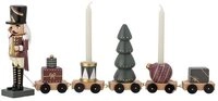 Bloomingville Weihnachtsfigur Vadim Nussknacker-Zug 45cm