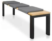 Lycce Bankauflage Klemmkissen, Sitzkissen 1 Leiste, 35cm Klemmtiefe, weich