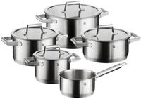 WMF Topf-Set Comfort Line Induktion, Kochtopf Set mit Glasdeckel, mattiert,
