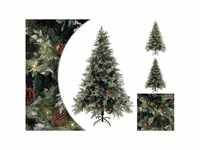 vidaXL Christmas Tree With LED and Pine Cones 120cm