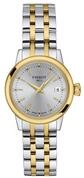 Tissot Quarzuhr Tissot Uhr Damenuhr T129.210.22.031.00 Bicolor 28mm