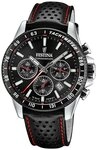 Festina Chronograph Herren F20561/4 &ndash; Elegante Quarzuhr mit schwarzem Zifferblatt,