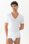 Mey Unterziehshirt Mey Herren V-Neck Serie Business Class Premium Uni (1-St) Das