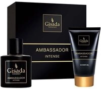 Gisada Pflege-Geschenkset Gisada Ambassador Intense Geschenkset &ndash; EdP + Shower Gel,