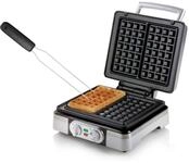 Domo Waffeleisen, 1400 W, f&uuml;r 2 Belgische & Br&uuml;sseler Waffeln Doppel Wafflemaker