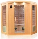 Dewello Infrarotkabine HALEY 160 W&auml;rmekabine, bis zu 4 Personen, 8 Keramikstrahler,