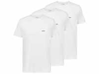HUGO Unterziehshirt Crew-Neck T-Shirt (3-St) mit Logo-Print in...
