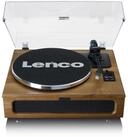 Lenco LS-410WA Plattenspieler (Riemenantrieb, Bluetooth, Bluetooth 5.0, integr.