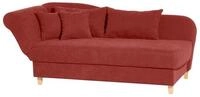 Max Winzer&reg; Recamiere Selma, mit Armteil links klappbar, Federkern, Bettkasten,