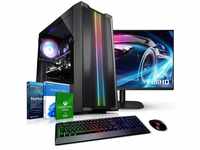 Kiebel Lightning V Gaming-PC-Komplettsystem (24, AMD Ryzen 5 AMD Ryzen 5 5500,...