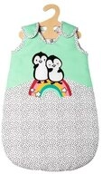Heless Puppen Accessoires-Set Puppen-Schlafsack Pinguin P&uuml;nktchen, Gr. 28-35 cm