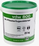 GftK Fugenm&ouml;rtel VDW 800 Fugenm&ouml;rtel, Steingrau, 25 Kg
