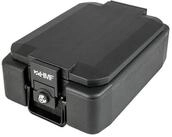 HMF Geldkassette Feuerfeste Dokumentenbox DIN A4, Geldkassette abschlie&szlig;bar,