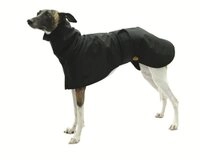 Fashion Dog Hundemantel eleganter Hundemantel speziell f&uuml;r Windhunde, Schwarz