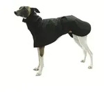 Fashion Dog Hundemantel eleganter Hundemantel speziell f&uuml;r Windhunde, Schwarz