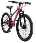 Bikestar Mountainbike 24 Zoll Aluminium Kinderfahrrad, 8 - 13 Jahre, M&auml;dchen,