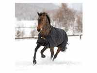 Bucas Pferde-Thermodecke Bucas Irish Turnout Extra 300g - black/gold 155 cm