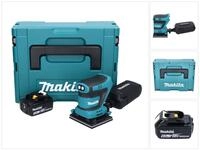 Makita Exzenterschleifer DBO 480 G1J Akku Schwingschleifer 18 V 112 x 102 mm + 1x
