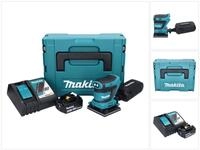 Makita Exzenterschleifer DBO 480 RT1J Akku Schwingschleifer 18 V 112 x 102 mm + 1x