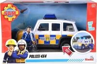 SIMBA Spielzeug-Feuerwehr Simba Spielfahrzeug Polizei Feuerwehrmann Sam Polizeiauto