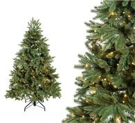 Evergreen Classics K&uuml;nstlicher Weihnachtsbaum Roswell Kiefer, LEDs, Nadeln aus...