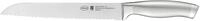 R&Ouml;SLE Brotmesser BASIC LINE, Grau, L&auml;nge 33,4 cm, Edelstahl 18/10, Klinge aus